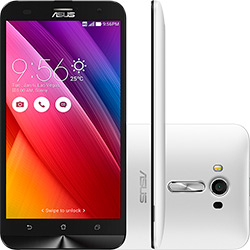 Smartphone Asus Zenfone Laser 2 Desbloqueado Android 6.0 Tela 5.5" 8GB 4G Câmera de 13 MP - Branco