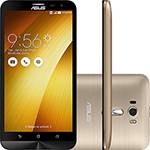Smartphone Asus Zenfone 2 Laser Dual Chip Desbloqueado Android 6 Tela 6" 16GB 4G Câmera 13MP - Dourado