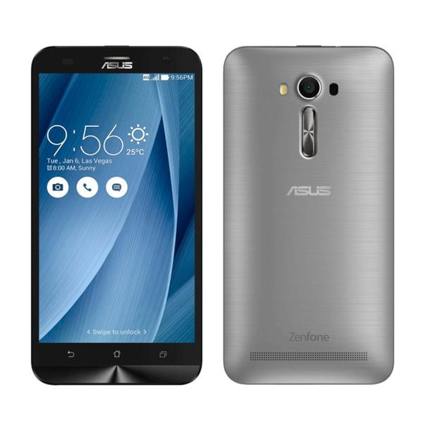 Smartphone Asus Zenfone 2 Laser Prata 16GB Tela de 5.5" Dual Chip Quad Core 13MP