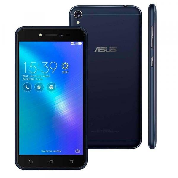 Smartphone Asus Zenfone Live, Preto, ZB501KL, Tela de 5", 32GB, 13MP