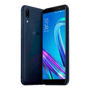 Smartphone Asus ZenFone Max (M2) ZB555KL Preto com 32GB, Tela 5.5", Dual Chip, Câmera Traseira Dupla, Android 8.0, Processador Octa Core e 3GB de RAM