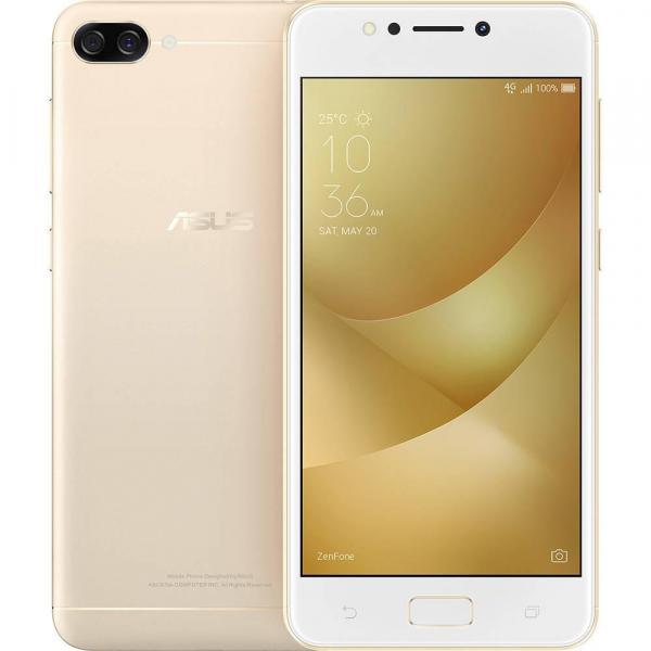 Smartphone Asus Zenfone Max M1 32GB 2GB Tela de 5,2" Câmera Dual 13MP e 5MP Bateria 4100mAh Dourado