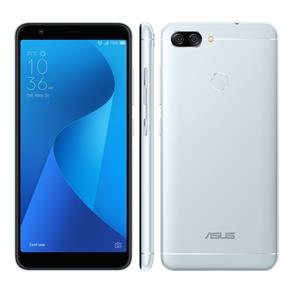 Smartphone Asus ZenFone Max Plus Azure Silver 32GB Tela 5.7” Dual Chip Android 7.1 Câmera Traseira Dupla 3GB RAM Processador Octa-Core