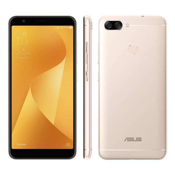 Smartphone Asus Zenfone Max Plus 32GB Tela 5.7 Dual Chip 4G Câmera 16 + 8MP (Dual Traseira) - Dourado