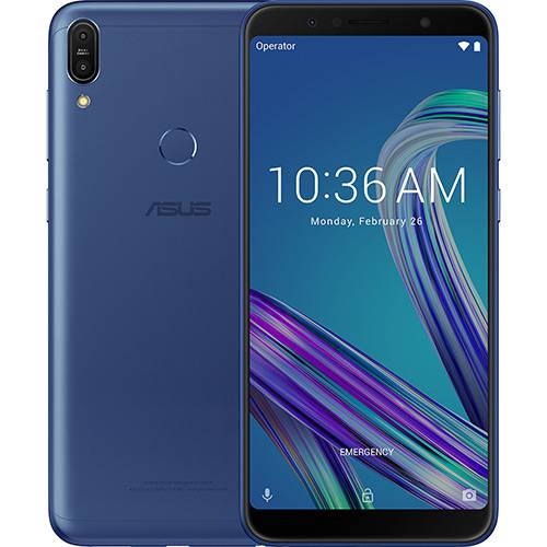 Tudo sobre 'Smartphone Asus Zenfone Max Pro (M1) 32GB Dual Chip Android Oreo Tela 6" Qualcomm Snapdragon SDM636 4G Câmera 13 + 5MP (Dual Traseira) - Azul'