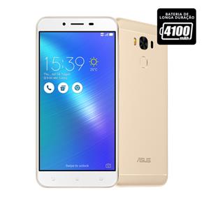 Smartphone ASUS Zenfone 3 Max ZC553KL Dourado com 32GB, Tela 5.5, Dual Chip, Android 6.0, 4G, Câmera 16MP, Processador Octa-Core e 3GB de RAM