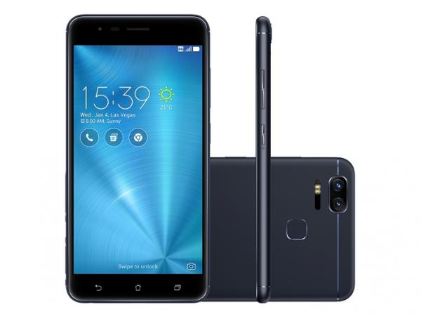 Smartphone ASUS Zenfone Zoom S com 64GB, Tela 5.5" e 4GB de RAM - Preto