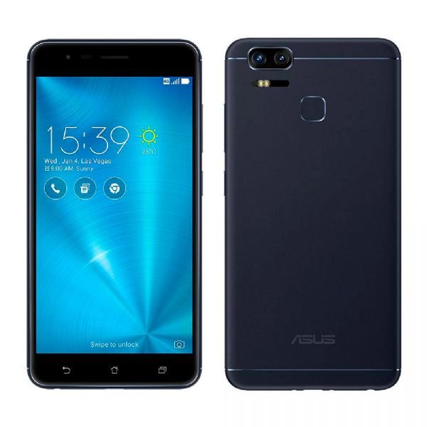 Smartphone Asus Zenfone Zoom S, Preto, ZE553KL, Tela de 5.5", 128GB, 12MP