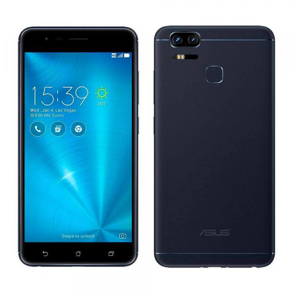 Smartphone Asus Zenfone Zoom S, Preto, ZE553KL, Tela de 5.5", 64GB, 12MP