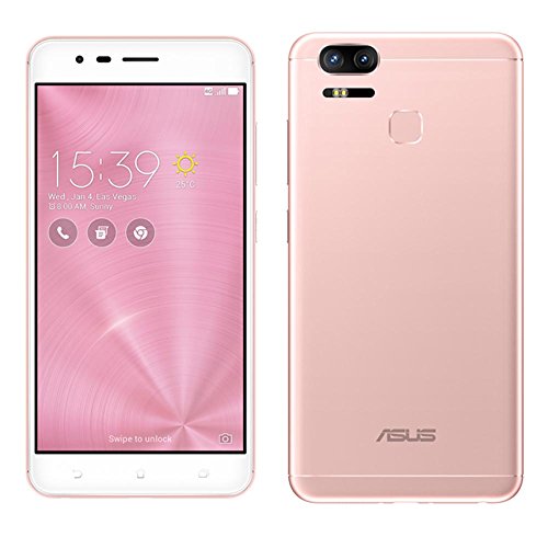 Smartphone Asus Zenfone Zoom S, Rose, ZE553KL, Tela de 5.5 , 64GB, 12MP
