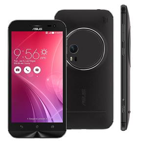 Smartphone Asus Zenfone Zoom ZX551M Preto 32GB, Tela 5.5", Câmera 13MP, 4G, Android 5.1, RAM 4GB e Processador Intel Quad Core