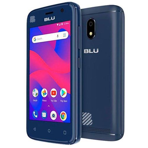 Smartphone Blu C4 C050l Dual Sim 8gb Tela 4.0 5mp/5mp os 8.1.0 - Azul