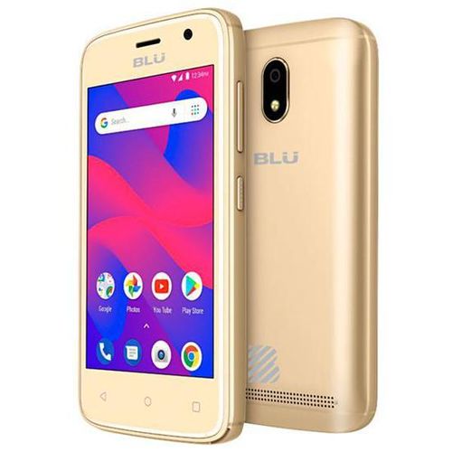 Smartphone Blu C4 C050l Dual Sim 8gb Tela 4.0 5mp/5mp os 8.1.0 - Dourado