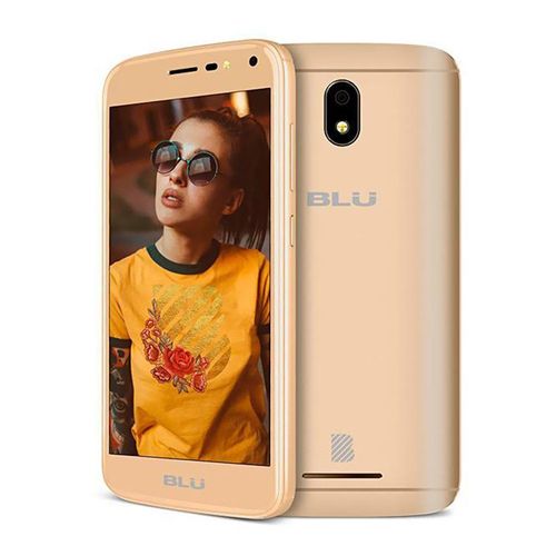Smartphone Blu C5 C014l Dual Sim 8gb Tela 5.0 5mp/5mp os 8.1.0 - Dourado