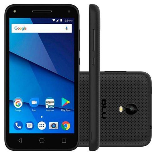 Smartphone Blu Dash L5x D0070ww Dual Sim 8gb Tela 5 5mp/5mp os 7.0 - Preto