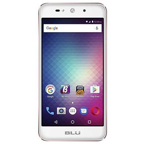 Smartphone Blu Grand Max Dual Sim 8gb Tela HD 5.0 8mp/8mp os 6.0 - Rosa