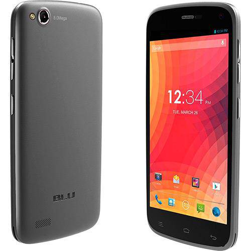 Smartphone Blu Life Play L100i Grafite, Dual Chip, Cmera 8mp, Memria 4gb, Tela 4.7, Android 4.4