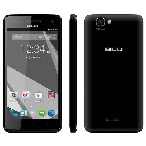 Smartphone Blu Studio 5.0 C Hd, Android 4.4, Dual Chip, Câmera 8mp, Mem 4gb, Tela 5.0, 3g - Preto