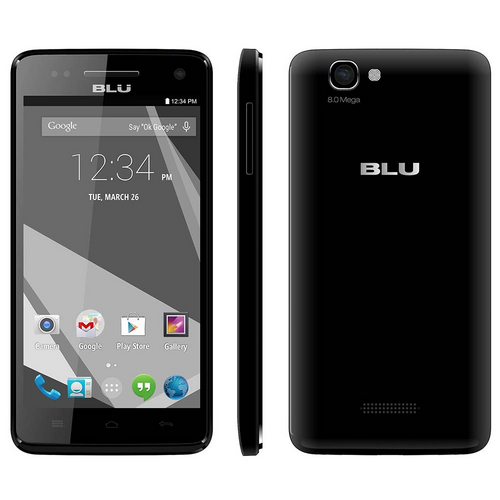 Smartphone Blu Studio 5.0 C Hd, Android 4.4, Dual Chip, Câmera 8mp, Mem 4gb, Tela 5.0, 3g - Preto
