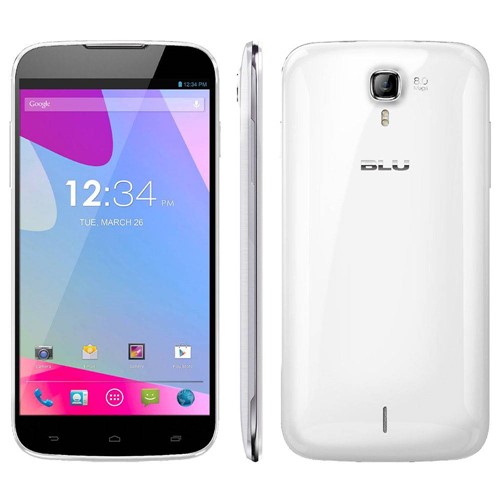 Smartphone Blu Studio 6.0 Hd, Android 4.2, Dual Chip, Câmera 8mp, Mem 4gb, Tela 6.0, 4g - Branco