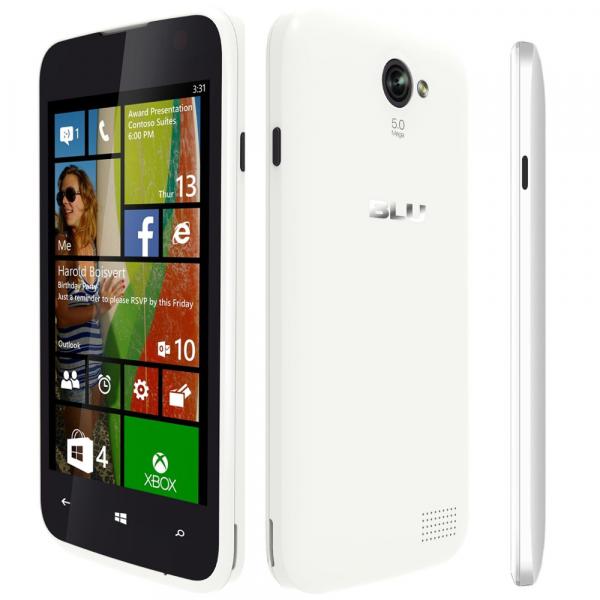 Smartphone Blu Win Jr W410i, Windows 8.1, Dual Chip, Cam 5mp, Mem 4gb, Tela 4.0, 3g+ - Branco - Blu