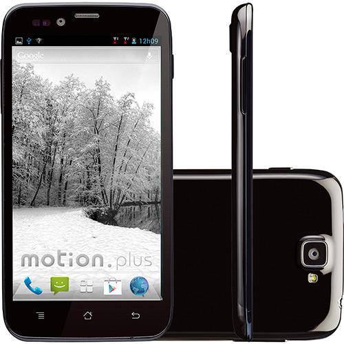 Smartphone Cce Motion Plus Sk504 Preto com Dual Chip, Tela 5”, Android 4.1, Processador Quad Core de