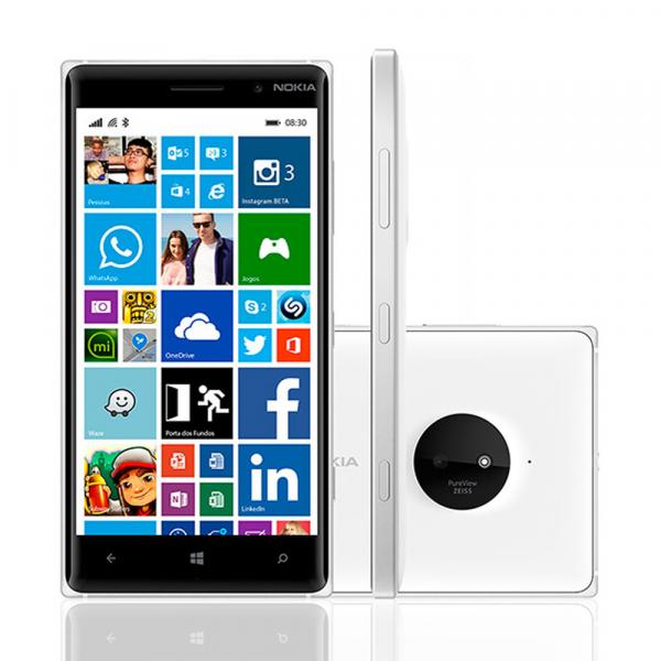 Smartphone Desbloqueado Nokia Lumia 830 Branco
