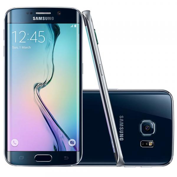 Smartphone Desbloqueado Samsung Galaxy S6 Edge Preto