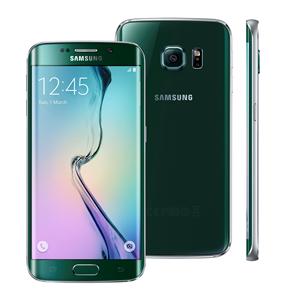 Smartphone Desbloqueado Samsung Galaxy S6 Edge SM-G925I Verde com 64GB, Tela de 5.1", Android 5.0, 4G, Câmera 16 MP e Processador Octa Core