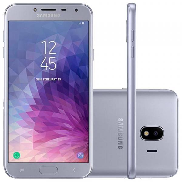Smartphone Desbloqueado Samsung J400M Galaxy J4 Prata 32 GB - Oi