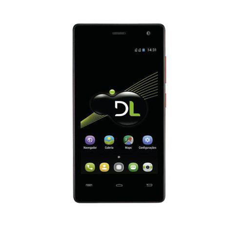Tudo sobre 'Smartphone Dl Yzu Ds41, 3g, 5mp, Preto Dual Chip ,Quad Core Qualcomm Snapdragon 1.1ghz, Android 5.1,'