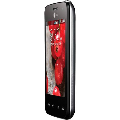 Smartphone Dual Chip LG Optimus L3 II Dual, Preto, Android 4.1, Desbloqueado - Câmera 3.0MP, 3G, Wi-Fi, GPS, Processador 1GHz, Memória Interna 4GB