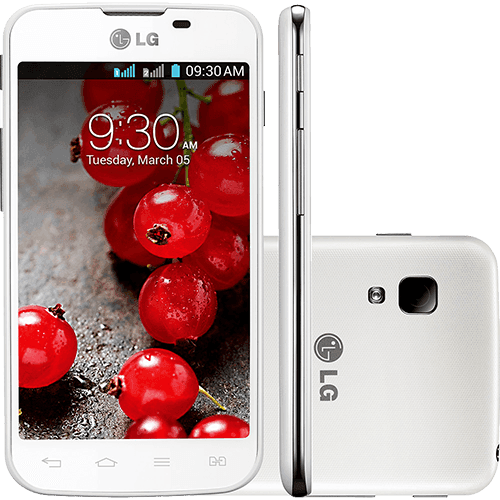 Tudo sobre 'Smartphone Dual Chip LG Optimus L5 II Dual Branco Android 4.1 Desbloqueado - Câmera 5.0MP 3G Wi-Fi GPS'