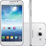 Smartphone Dual Chip Samsung Galaxy Mega 5.8 Duos Branco Android 3G Wi-Fi Câmera 8MP Memória Interna 8GB GPS