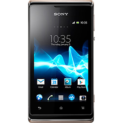Smartphone Dual Chip Sony Xperia e Dual Desbloqueado Tim Preto Android 4.0 3G/Wi-Fi Câmera 3.2MP