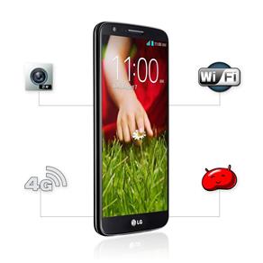 Smartphone G2 D805 Desbloqueado Preto, Tela 5.2 Polegadas, Android 4.2 Câmera 13MP, 4G, Wi-Fi e Memória de 16GB.