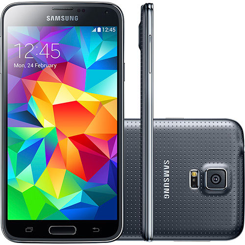 Smartphone Galaxy S5 Duos - SM-G900M - Preto