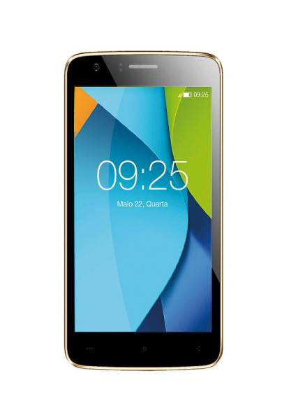 Tudo sobre 'Smartphone HM1630 16gb Tela 5 Dual Chip Desbloqueado Dourado - Happy'