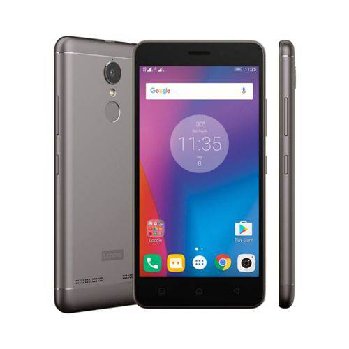 Smartphone Lenovo Vibe K6 16gb Android Dual Chip Tela 5p Câmera 13mp Cinza