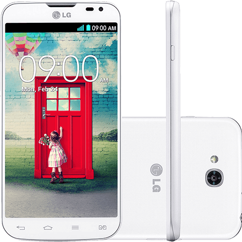 Smartphone LG D410 L90 Dual Chip Desbloqueado Android 4.4 Kit Kat Tela 4.7" 8GB 3G Wi-Fi Câmera 8MP - Branco