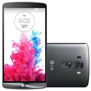 Smartphone Lg G3 Android 4.4. Tela 5.5" 16Gb 4G Câmera 13Mp Wi Fi - Titânio
