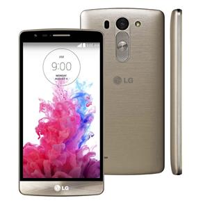 Smartphone LG G3 Beat Dourado com Tela de 5ª, Dual Chip, Android 4.4, Câmera 8MP, 3G, GPS, Bluetooth e Processador Quad Core de 1.2GH