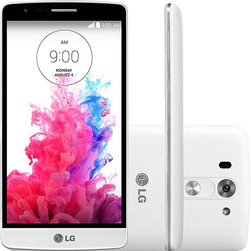 Tudo sobre 'Smartphone LG G3 Beat Dual D724 Dual Chip Desbloqueado Android 4.4 Tela 5" 8GB 3G Wi-Fi Câmera 8MP - Branco'