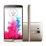 Smartphone Lg G3 Desbloqueado Android 4.4 Kit Kat Tela 5.5 16gb 4g Câmera 13mp Wi-Fi - Dourado