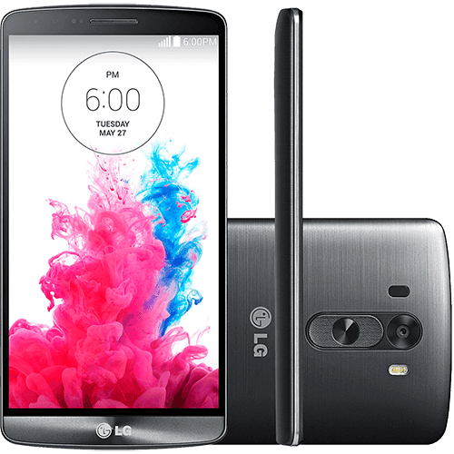 Tudo sobre 'Smartphone LG G3 Desbloqueado Android 4.4 Tela 5.5" 16GB 4G Wi-Fi Câmera 13MP - Titânio'