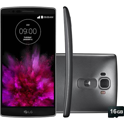 Tudo sobre 'Smartphone LG G Flex2 Desbloqueado Android 5.0 Tela 5.5" 16GB 4G Câmera 13MP e Processador Octa Core - Titânio'