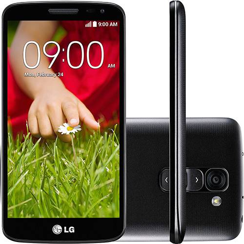 Tudo sobre 'Smartphone LG G2 Mini D618 Dual Chip Desbloqueado Android 4.4 Tela 4.7" 8GB 3G Wi-Fi Câmera 8MP Preto'