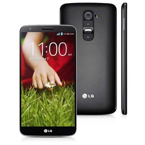 Smartphone LG G2 Preto com Tela de 5.2”, Android 4.2, Câmera 13MP, 3G/4G e Processador Snapdragon™ 800 Quad Core de 2.26GHz