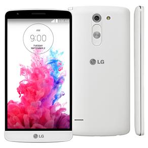Smartphone LG G3 Stylus Branco com Tela de 5.5”, Dual Chip, Android 4.4, Câmera 13MP, 3G e Processador Quad Core 1.3GHz