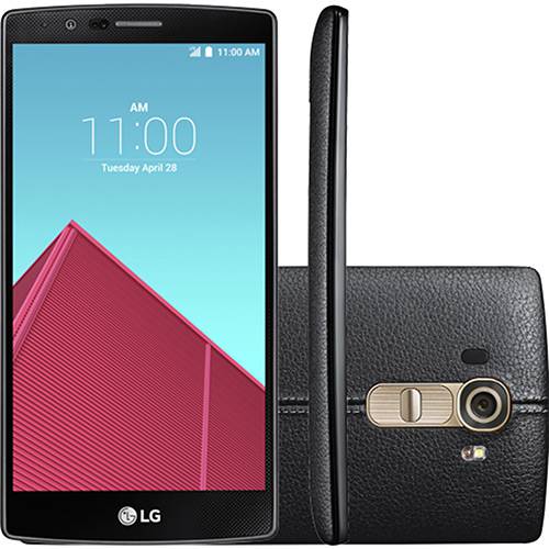 Tudo sobre 'Smartphone LG G4 Dual Chip Desbloqueado Android 5.1 Lollipop Tela 5,5'' 32GB Wi-Fi Câmera de 16MP - Couro Preto'